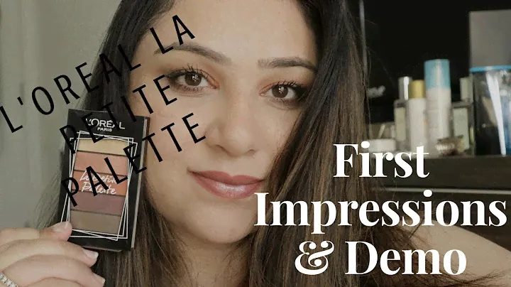 L'oreal Petite Палитра | Обзор, применение и 10-часовое испытание на износ!