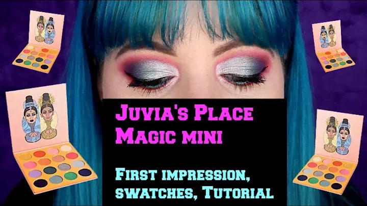 Juvia's Place Magic Mini Palette | First impression, swatches, and tutorial.
