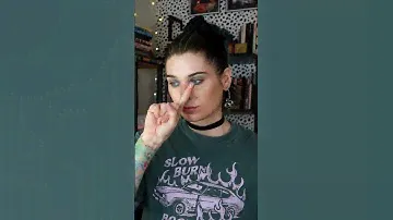quickie lil reverse smokey eye✨ cosmic brushes muse palette (code BATTYBEAN)