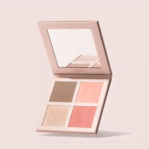 VERA by Vera Brezhneva Палетка для лица ILLUMINATING FACE PALETTE 01 SUN KISS 18 гр