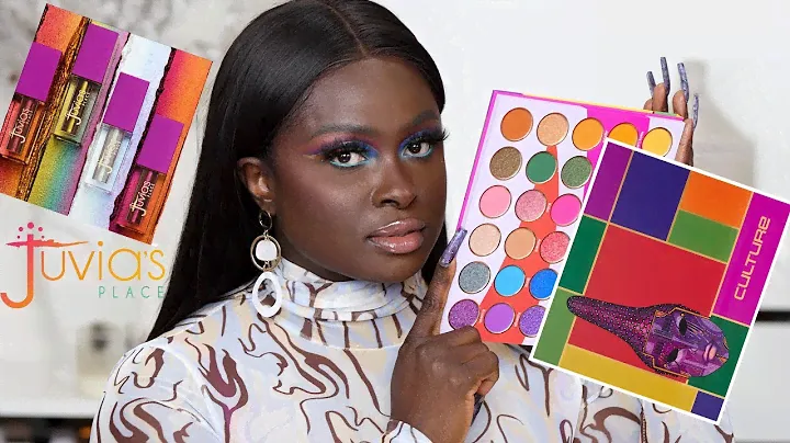 *NEW* Juvia's Place Culture Palette & Liquid Eyeshadows 😱- Are They Any Good? | OHEMAA