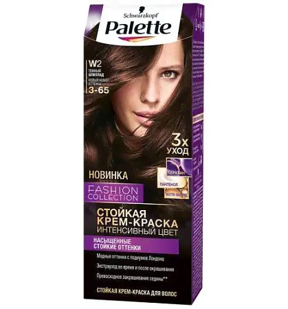 Все виды Palette Краска W2 (Темный шоколад)