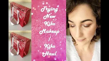 Trying New Kiko Makeup / Kiko Haul