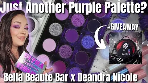 Bella Beaute Bar x Deandra Nicole Ultraviolet | ⭐️GIVEAWAY⭐️ | 2 Looks + Swatches
