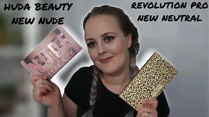 REVOLUTION PRO NEW NEUTRAL PALETTE VS HUDA BEAUTY NEW NUDE | DUPE? | FULL REVIEW & SWATCHES