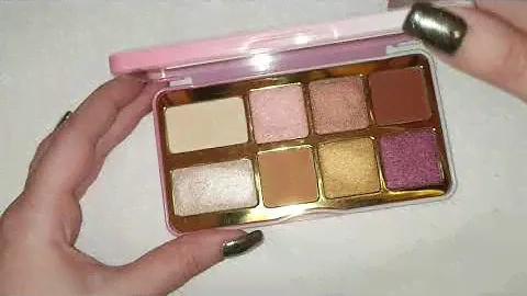 Too Faced - Tickled Peach palette - Swatches