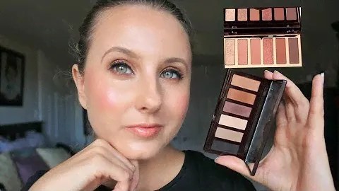 Charlotte Tilbury Super Nudes Easy Eye Palette vs. Charlotte Darling Easy Eye Palette