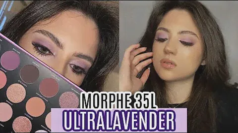 MORPHE 35L ULTRALAVENDER ARTISTRY PALETTE | REVIEW + TUTORIAL