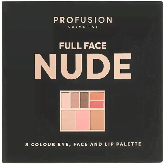 Make-up-Palette - Profusion Cosmetics Full Face Palette Nude-0