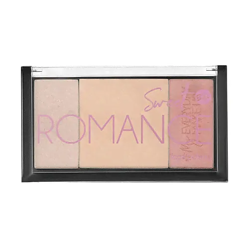 BELL Палетка для макияжа лица SWEET ROMANCE FACE PALETTE хайлайтер и румяна