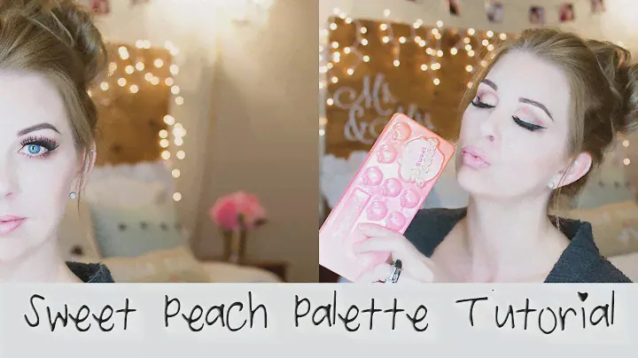Sweet Peach Palette || Eye Makeup Tutorial || Too Faced Cosmetics