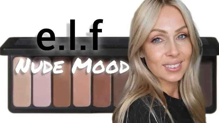 *NEW* e.l.f Nude Mood matte eyeshadow palette/DEEP SET EYES #over40 #eyemakeup