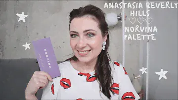 ANASTASIA BEVERLY HILLS // NORVINA PALETTE / ОБЗОР ПАЛЕТКИ ТЕНЕЙ