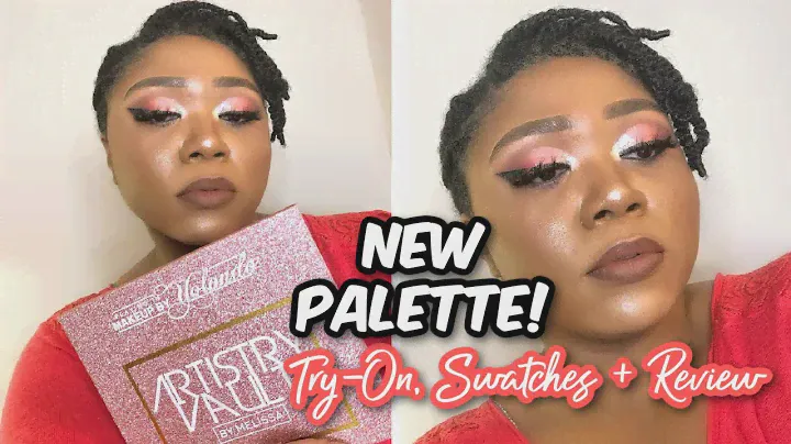 *NEW PALETTE* Playing In Makeup By Yolanda X Beauty By Melissa + Vday Glam 😍 | Ahleena Spears