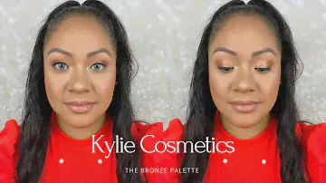 Kylie Cosmetics - The Bronze Palette Eye Look & Mini Review