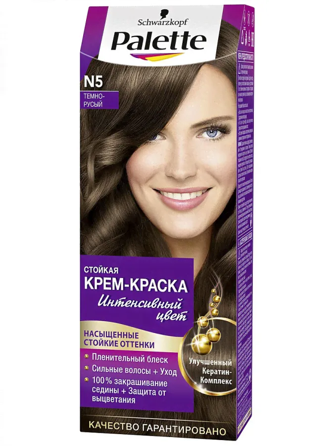 Краска для волос Palette N 5 темно-русый-0