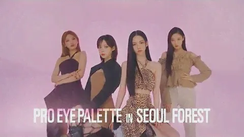 CLIO X aespa 'Pro Eye Palette in Seoul Forest'