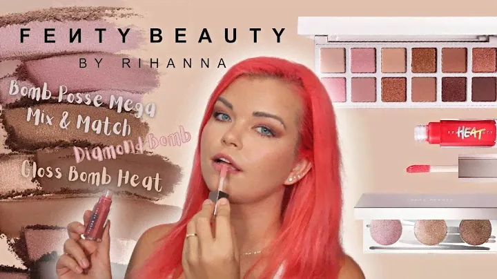NEW Fenty Beauty Bomb Posse Mega Mix & Match Eyeshadow Palette & Diamond Bomb All Over Veil Palette