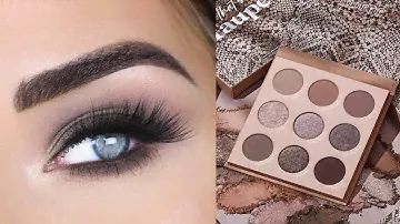ColourPop That's Taupe Palette | Cool Toned Eyeshadow Tutorial