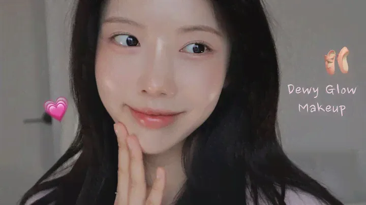 𓍯 톤온톤 투명 글로우 메이크업 /한 끗 차이로 과해지지 않는 법 (feat. 삐아 리본 에디션🩰)