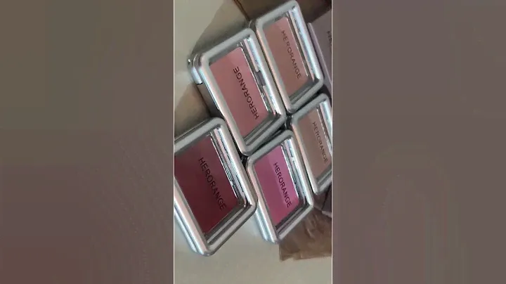 Peach Apricot Blush Palette Silky Monochromatic Matte Contour Blusher