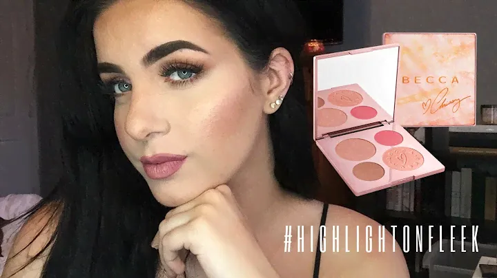 BECCA x CHRISSY TEIGEN FACE PALETTE REVIEW + DEMO | itsmeash1ey