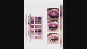 NYN HUDA 36 Color (18+18) Matte Shimmer Pigmented Eyeshadow Palette Eye Shadow For Girls 36g.