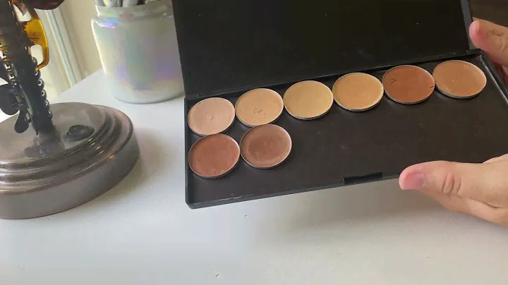 Making a magnetic palette