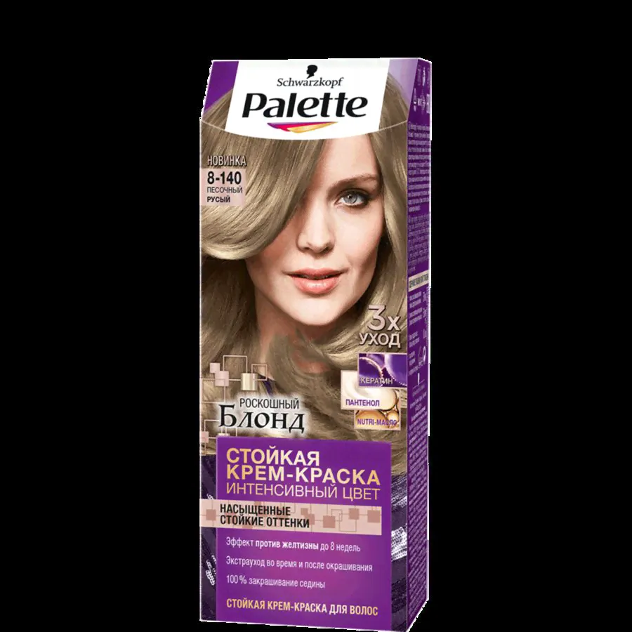 PALETTE краска для волос 8-140 песочный русый