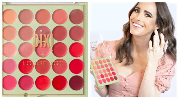 PIXI PRETTIES + LOUISE ROE CREAM COLOUR PALETTE | #review | #swatches