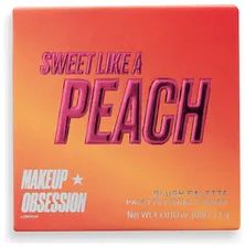 Makeup Obsession Румяна Blush Crush Palette Sweet Like A Peach