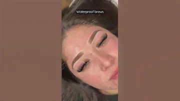 Tired of drawing your brows everyday?? This is a brow tattoo that eliminates that makeup step!