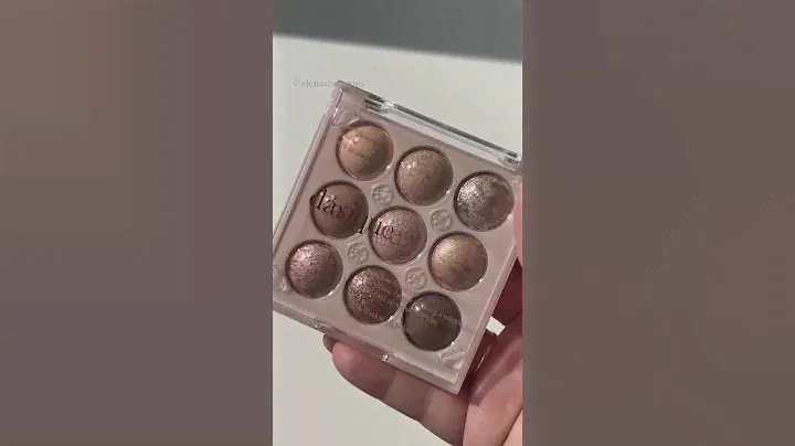 Dasique Almond Vanilla eyeshadow palette #makeup #koreanmakeup