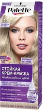 Стойкая крем-краска Palette C10 Серебристый блондин, 110 мл