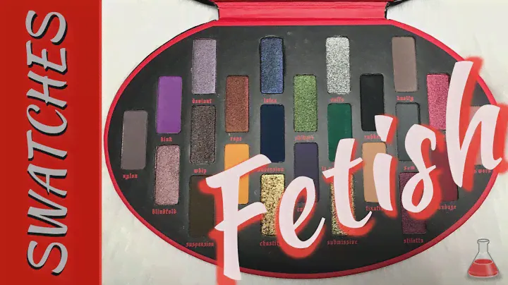 First Look! Kat Von D Fetish Palette | Unboxing, Finger and Brush Swatches