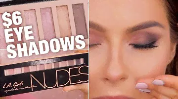 L.A. Girl $6 Nudes Eyeshadow Palette Review & Tutorial