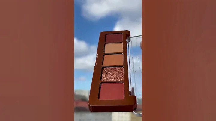 Natasha Denona mini bronze palette swatches