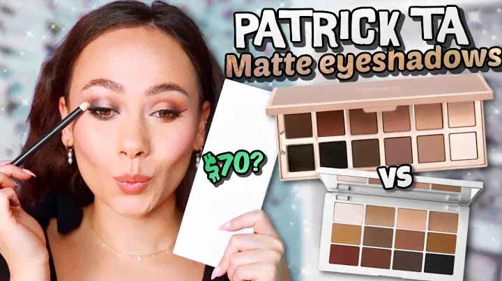PATRICK TA MAJOR DIMENSION III MATTE EYESHADOW PALETTE!! too boring??