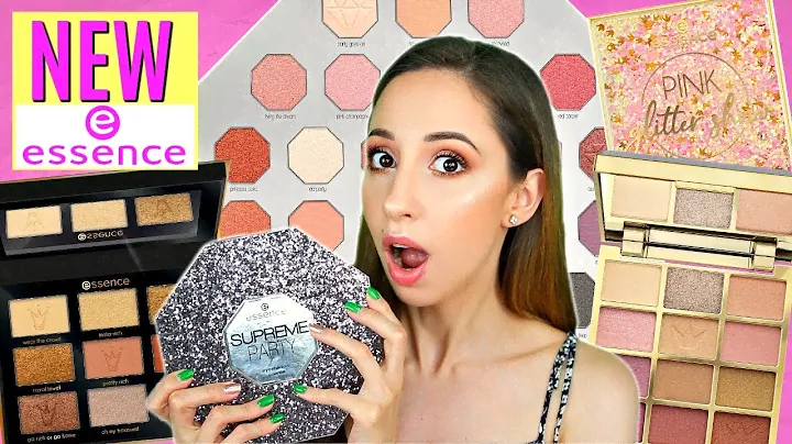 13 New Essence Eyeshadow Palettes - Royal Party | Swatches and Drugstore Makeup Haul