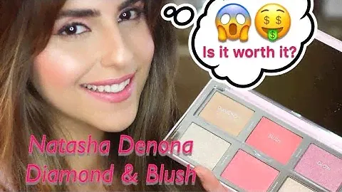 NEW Natasha Denona Diamond and Blush palette review and wear test