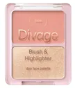 Диваж DIVAGE Палетка для лица 01 Диваж Duo Face Palette тон 01, Divage