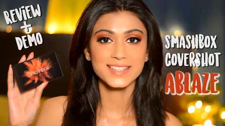Smashbox Covershot Eyeshadow Palette - Ablaze - Review + Demo | Sush Dazzles
