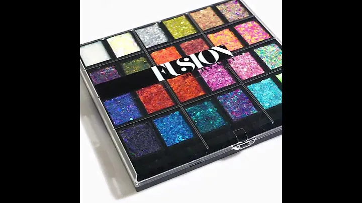 Fusion Magic Sparkles Colour Shifting Glitter Cream Palette