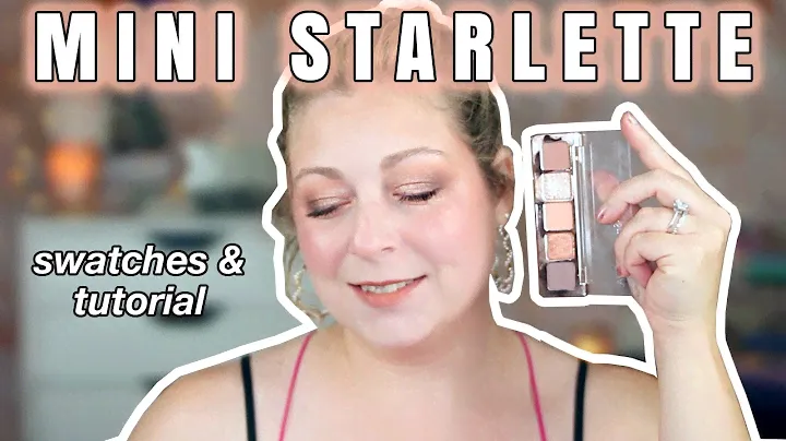 NEW Natasha Denona Mini Starlette Palette | Swatches + Comparisons!