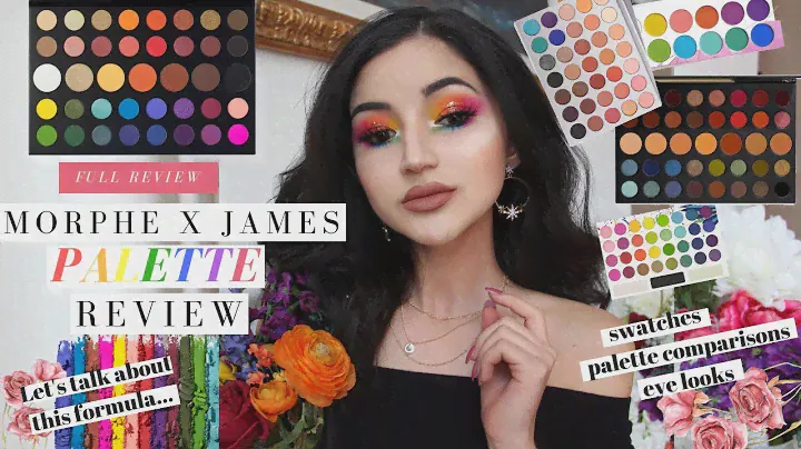 MORPHE X JAMES CHARLES PALETTE | The Most In-Depth Palette Review You'll Ever See