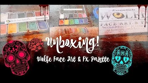 UNBOXING! Wolfe Face Art and FX Palette