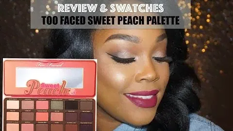Review/Swatches: Too Faced Sweet Peach Eyeshadow Palette