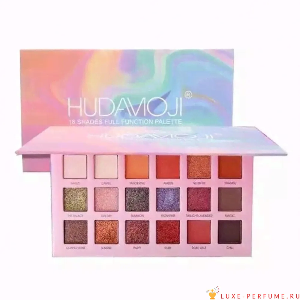 Палетка теней Hudavioji Nude Eyeshadow Palette 18 Colors