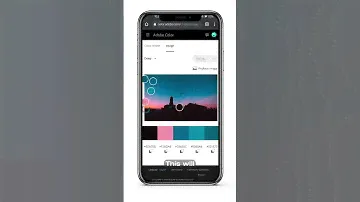 Color Palette from any image