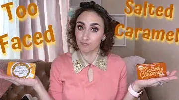 TOO FACED SALTED CARAMEL: DOES IT MEASURE UP TO HOT BUTTERED RUM?
